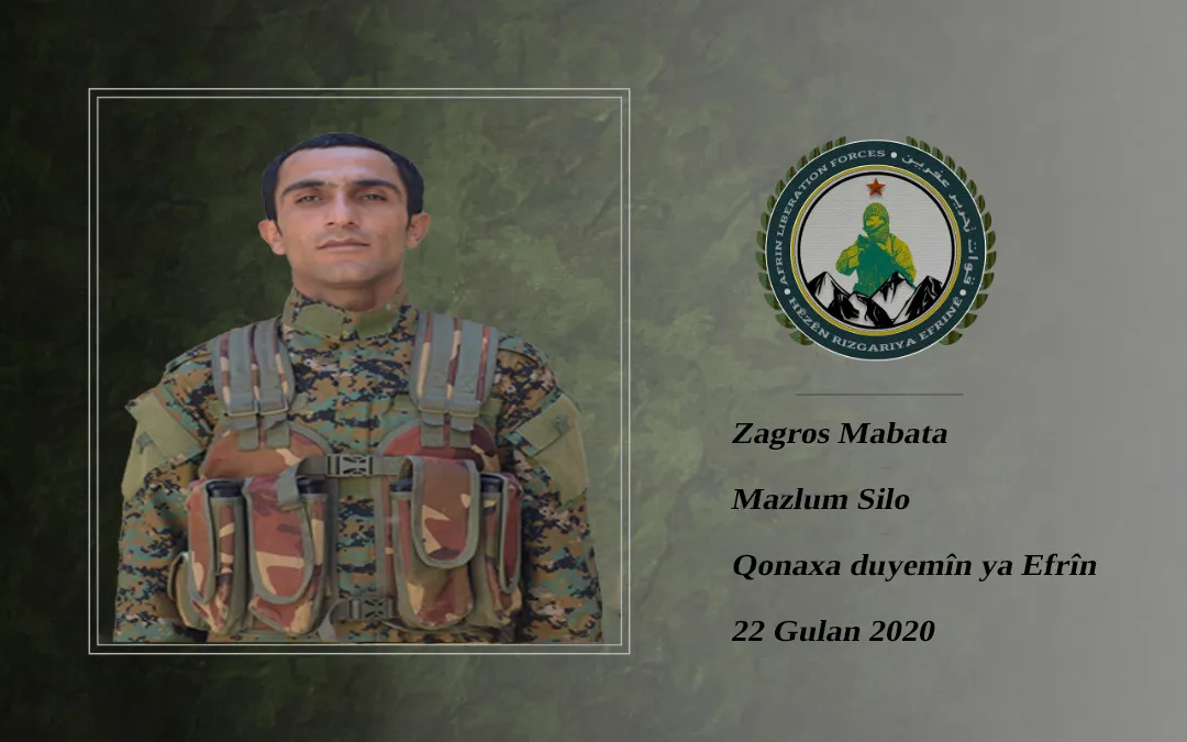 HRE revela el registro de mártires de sus combatientes martirizados en Afrin