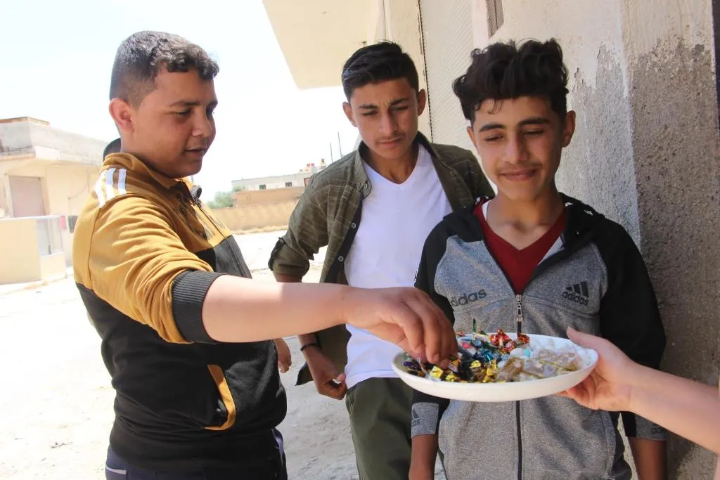 En imágenes, Eid al-Fitr en Ain Issa