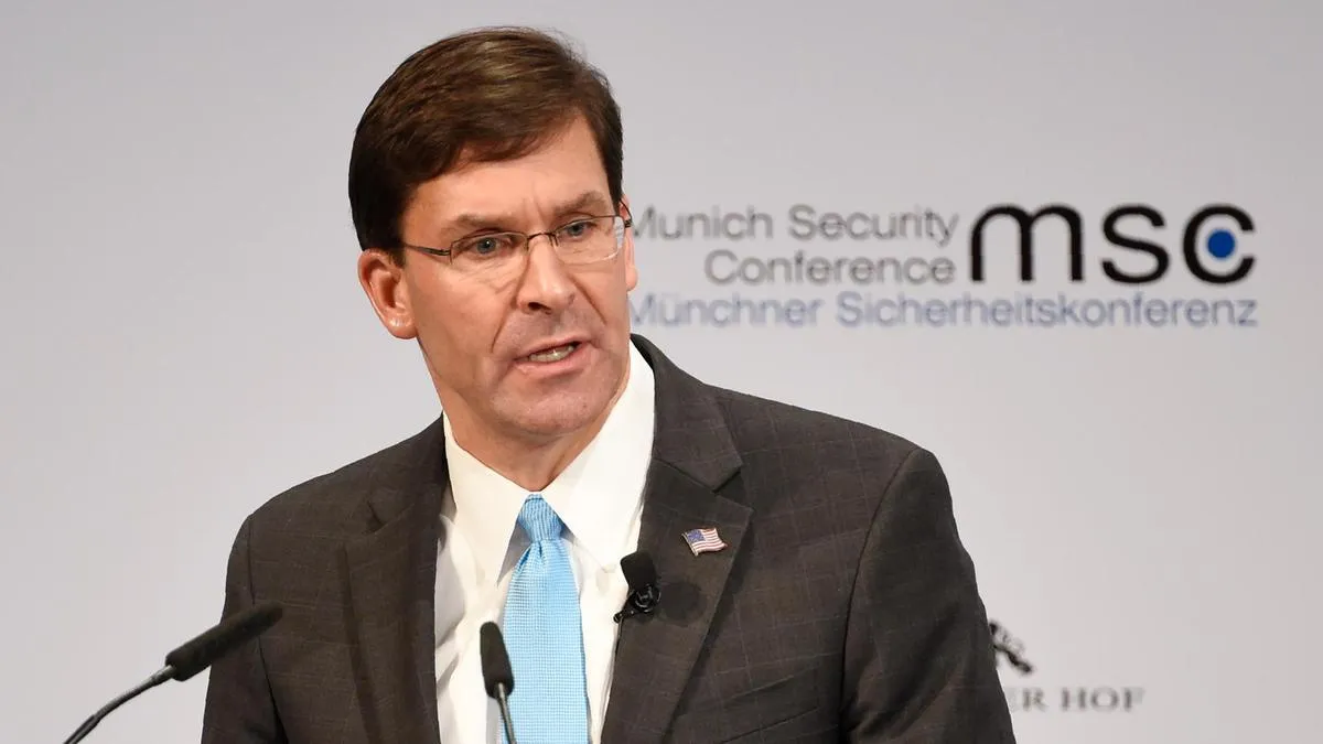 ​​​​​​​Mark Esper: el acuerdo con el movimiento talibán está al borde del colapso