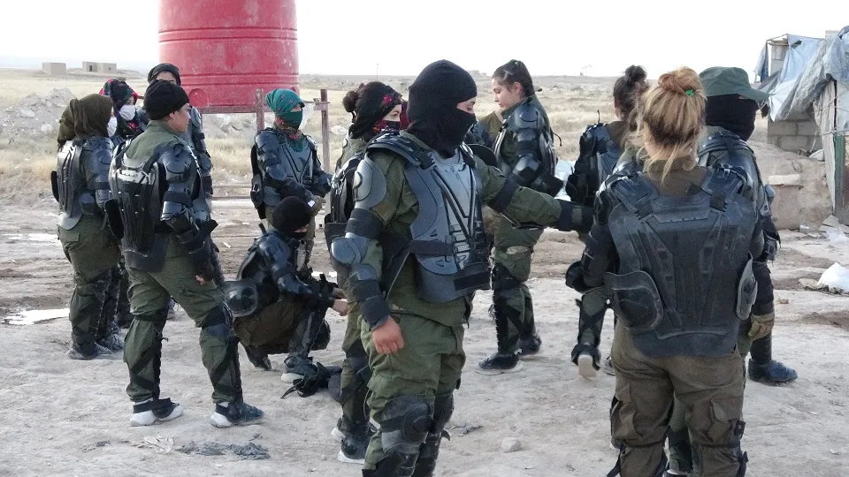Una campaña de seguridad masiva en el campo de Al-Hol