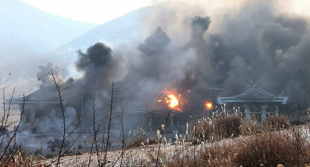 Corea del Norte explota su oficina de enlace con Corea del Sur