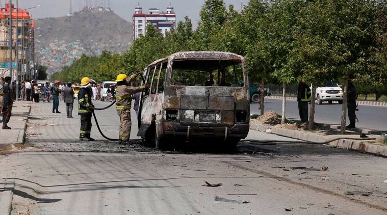 Nueve muertos en una explosión de bomba en un autobús en el sur de Afganistán