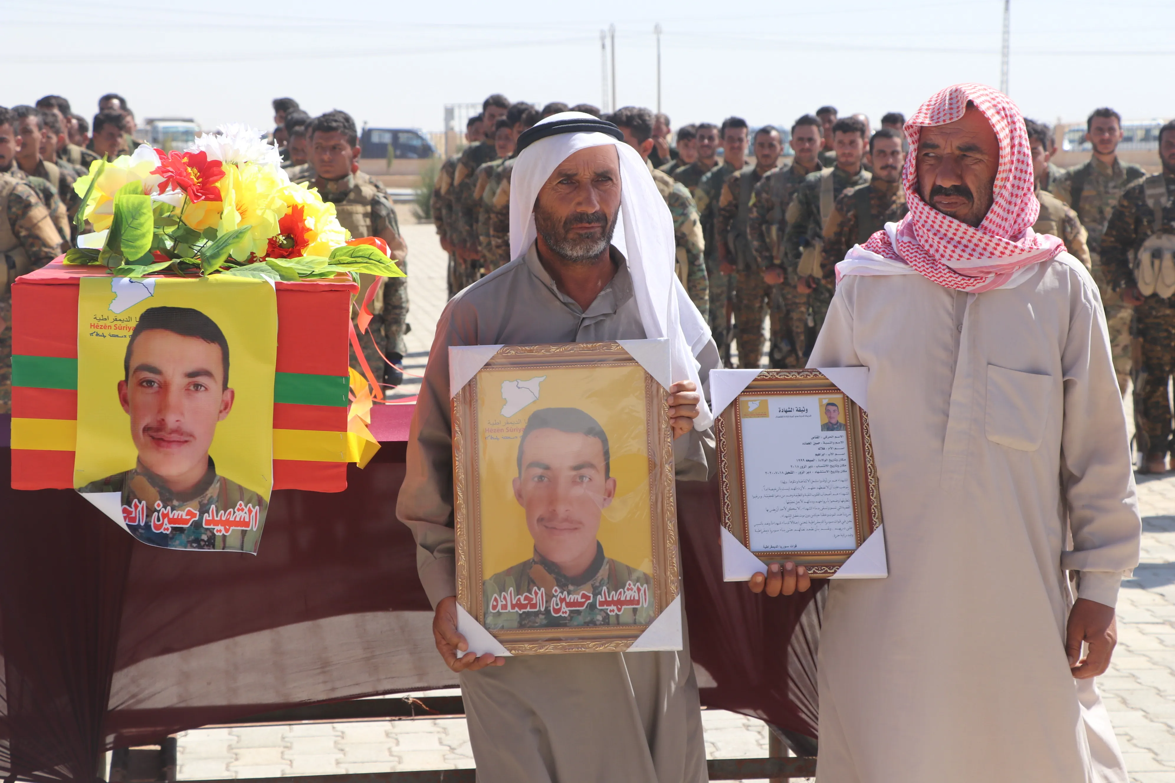 Al-Shaddadeh se despide de uno de sus hijos