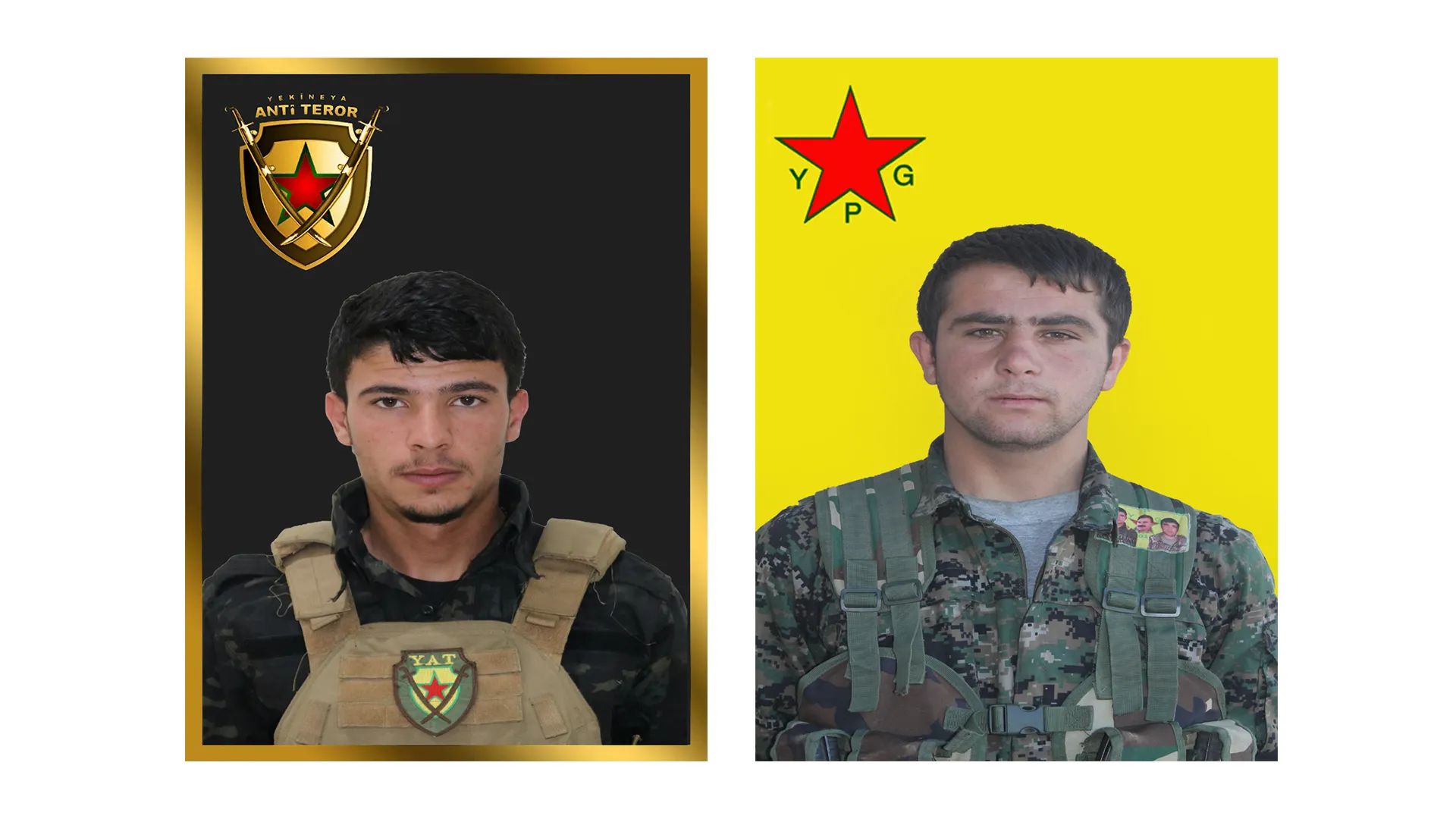 YPG revela registro de los mártires Şev Reş y  Hozan