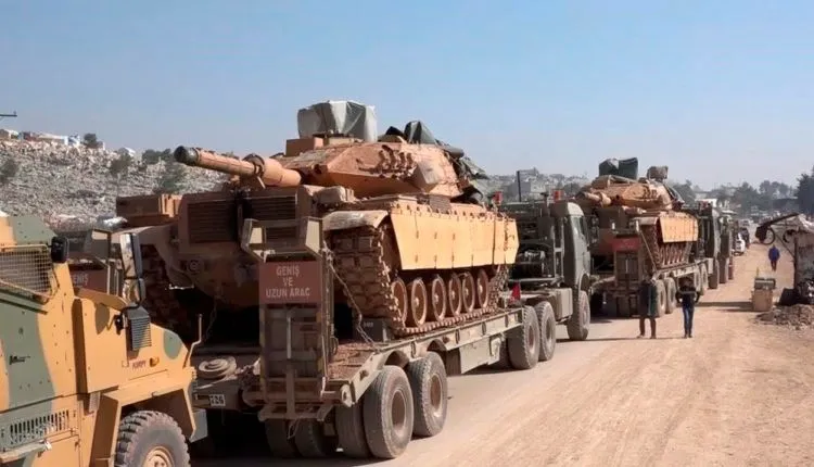 Después de intensificar los bombardeos rusos, refuerzos masivos de la ocupación turca para la desescalada