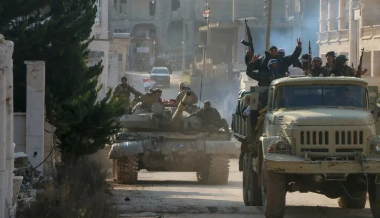Con el apoyo intensivo de Rusia, las fuerzas gubernamentales lanzan un ataque violento contra el campo de Latakia
