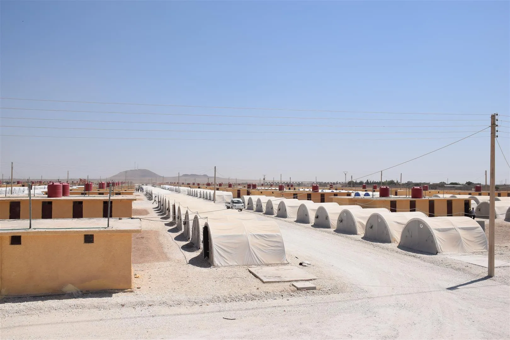 Nuevo campamento establecido para desplazados internos de Serêkaniyê