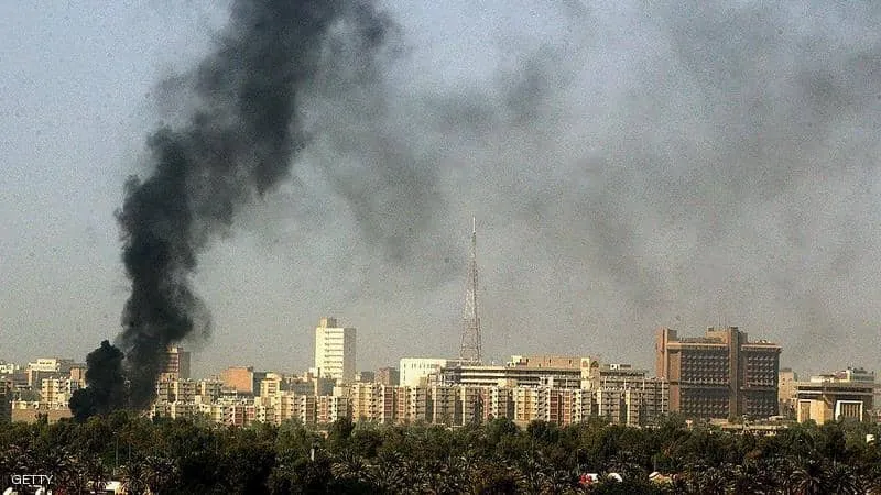 Dos cohetes Katyusha apuntan a la Zona Verde en la capital, Bagdad