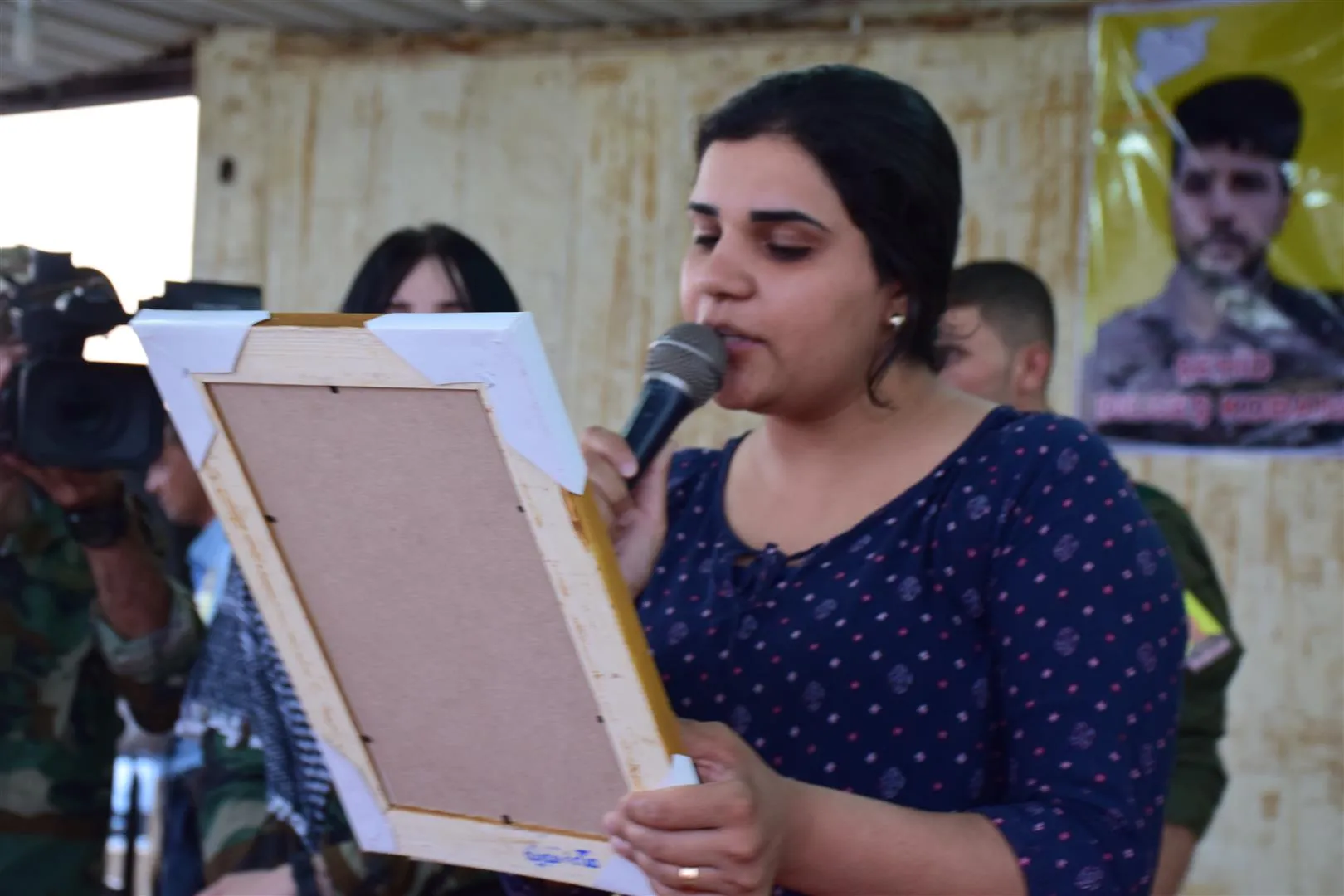 Ceremonias en ausencia para 4 mártires en Al-Hasakah