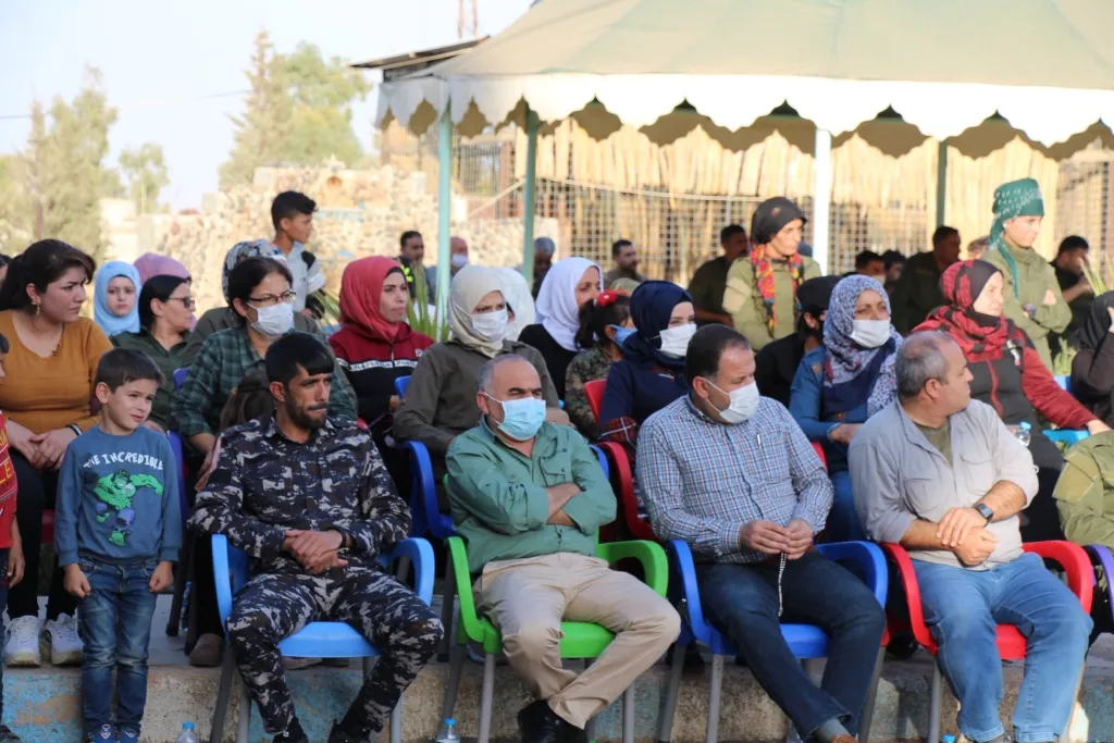 Finalizó el curso de las Fuerzas de Seguridad Interna en Manbij