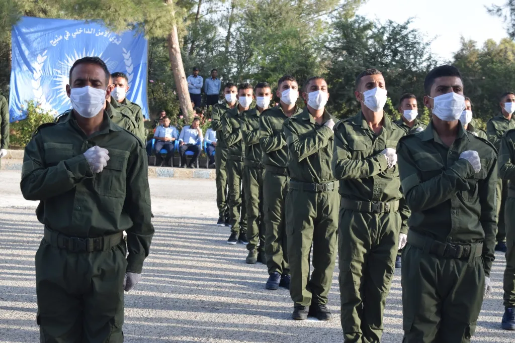 Finalizó el curso de las Fuerzas de Seguridad Interna en Manbij