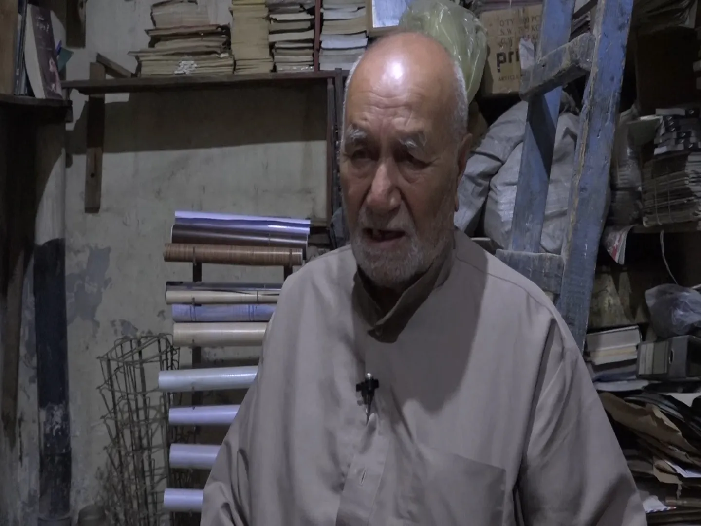 La biblioteca más antigua de Al-Raqqa ... Contiene miles de libros