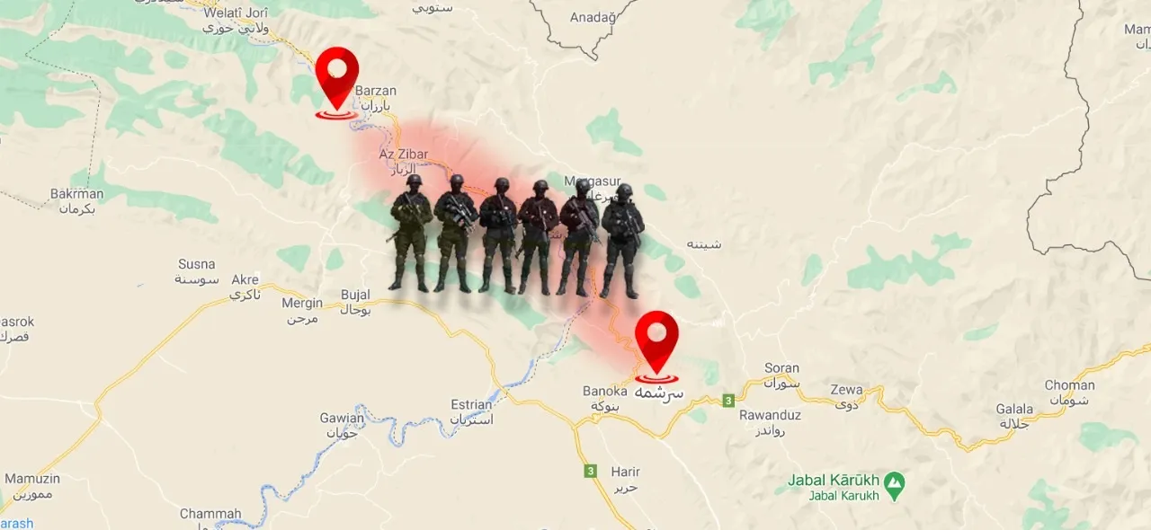 El Partido Democrático de Kurdistán despliega fuerzas desde Soran hasta Duhok