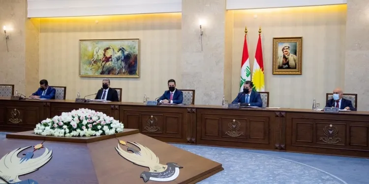 Decisiones de guerra individualizadas del KDP, disputas dentro del KRG