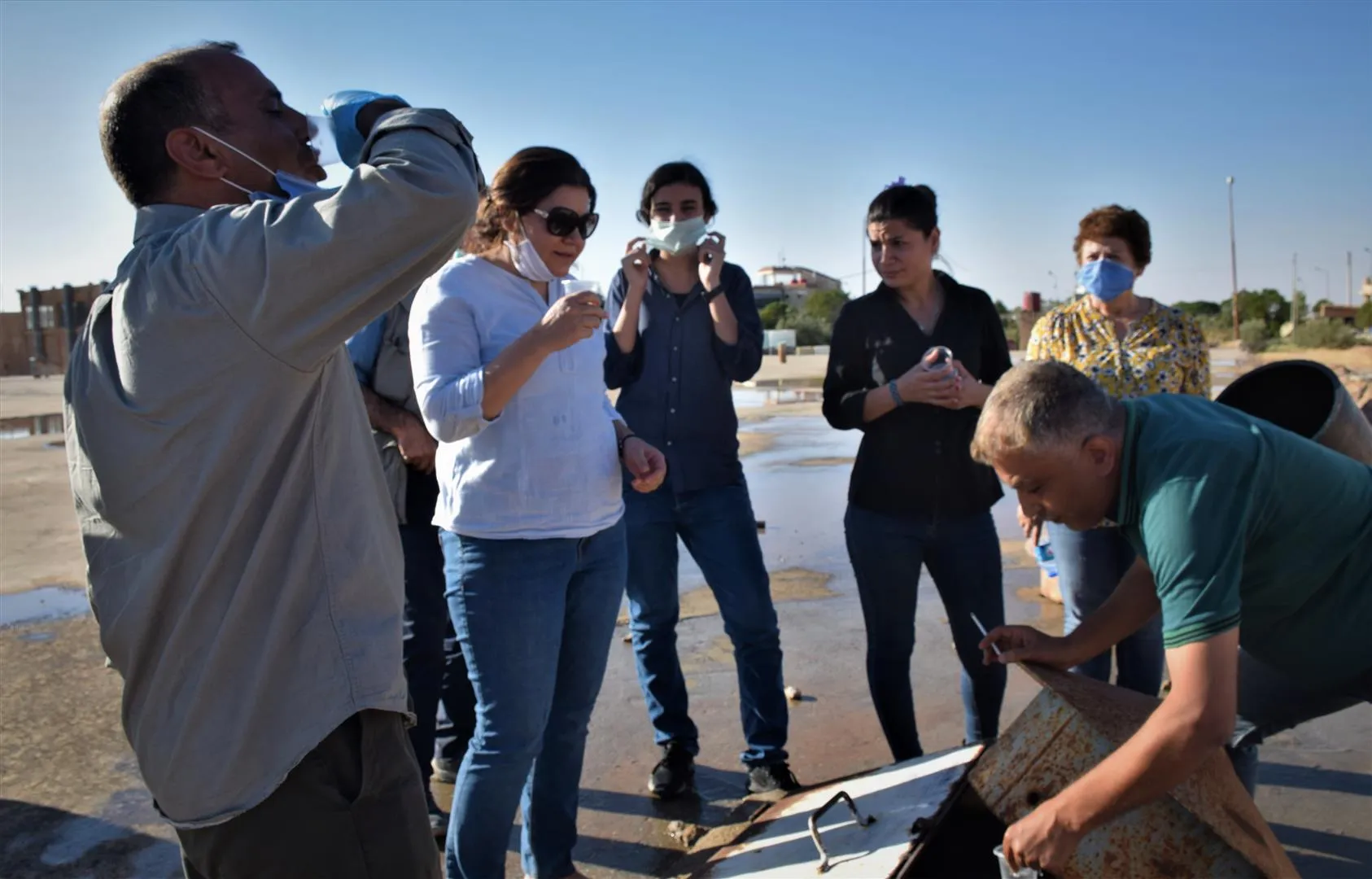 Cortar el agua de la ciudad de al-Hasakah es un genocidio biológico y descuido de la comunidad internacional