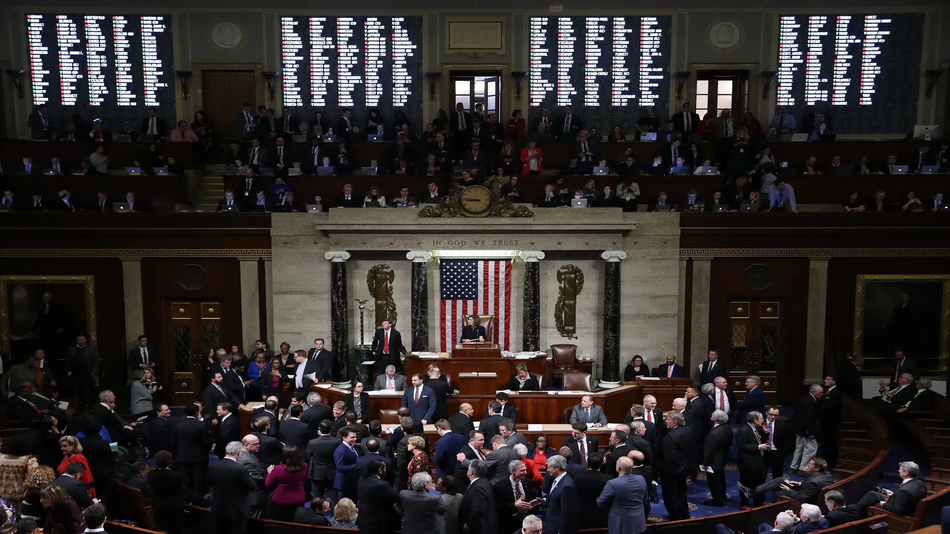 La Cámara de Representantes de Estados Unidos abolió el veto de Trump contra la Ley de Presupuesto de Defensa