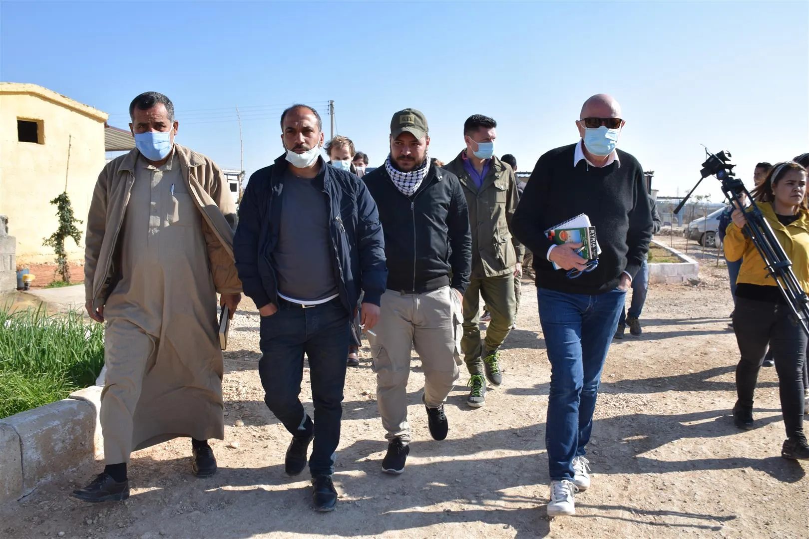 La delegación de Bélgica se compromete a prestar asistencia a los desplazados internos de Serê Kaniyê