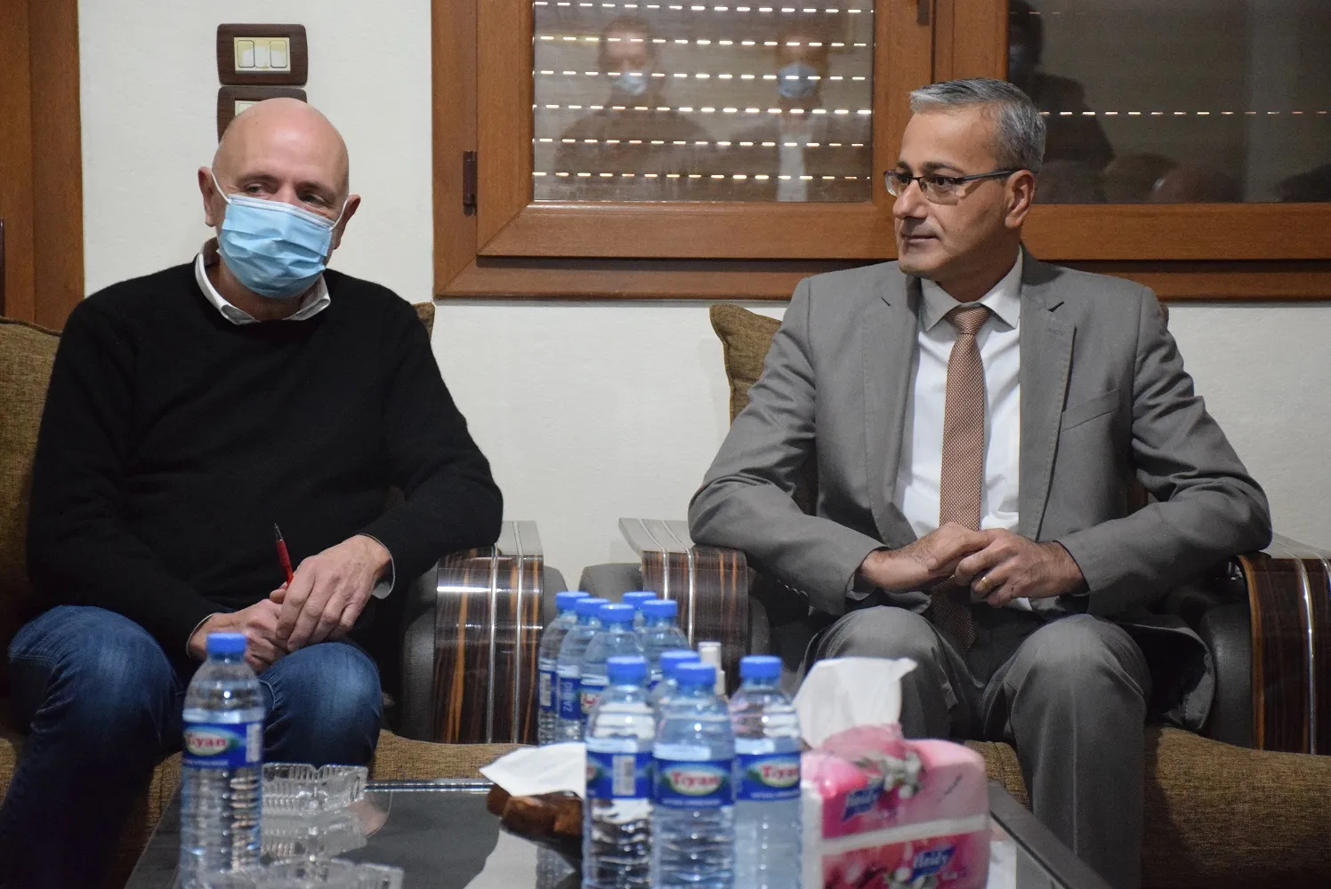 La delegación belga continúa su gira por segundo día en Qamishlo