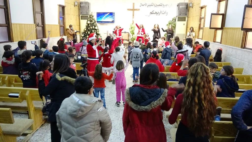 La Iglesia Unión Cristiana de Dêrik celebra la Navidad