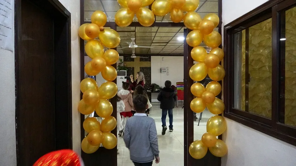 La Iglesia Unión Cristiana de Dêrik celebra la Navidad
