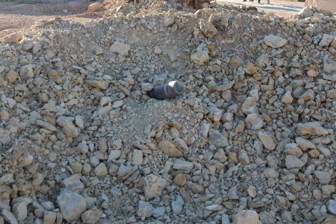 Bombas de tiempo, Los obuses turcos sin detonar amenazan a los civiles en Ain Issa