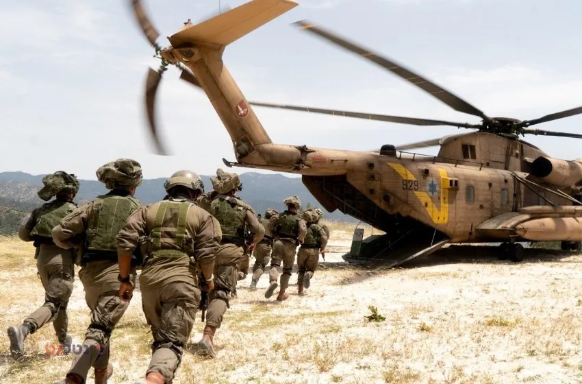 El ejército israelí lanza maniobras aéreas repentinas