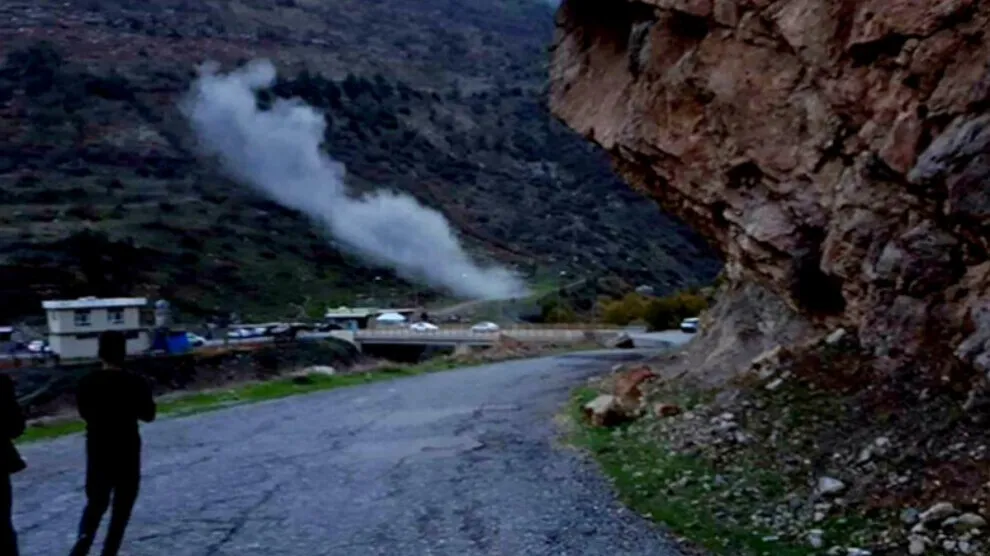 Kani Masi en Amediye bombardeado por aviones turcos