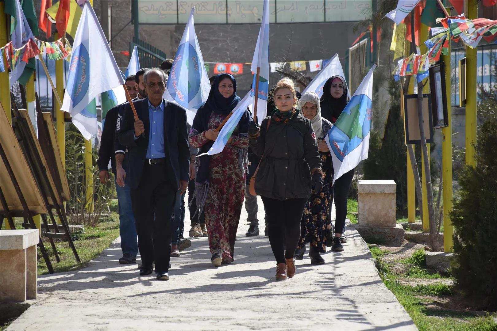 "El sol de la libertad volverá brillar con la libertad del líder Ocalan"
