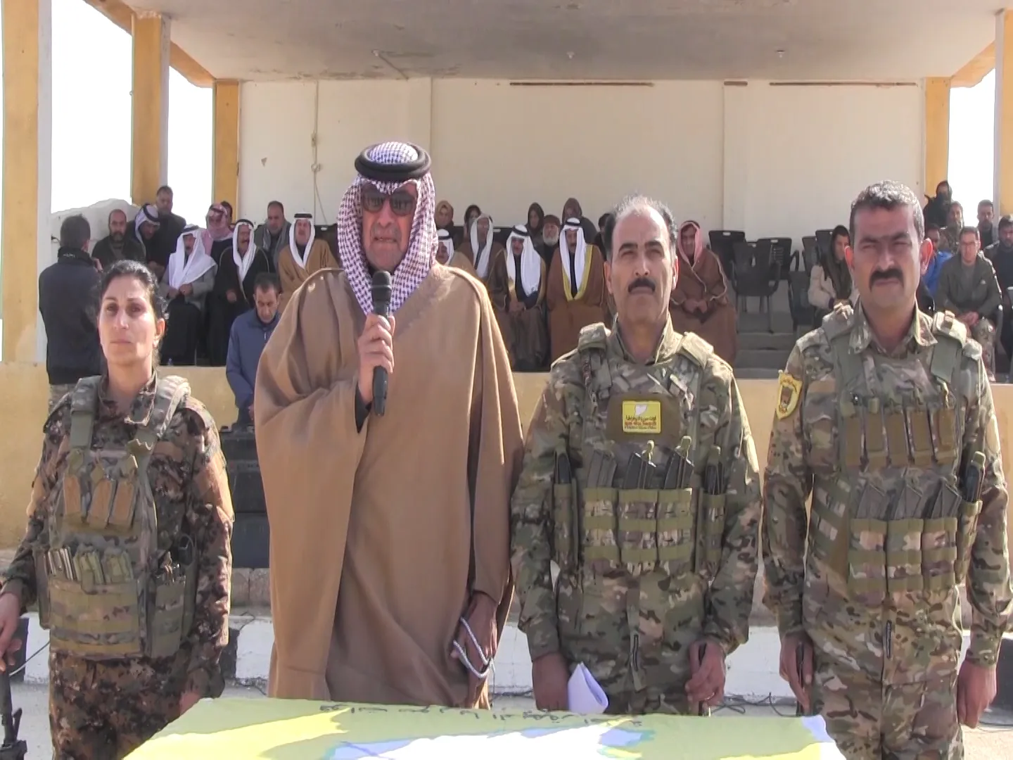 Las SDF gradúan un nuevo curso militar en Al-Raqqa