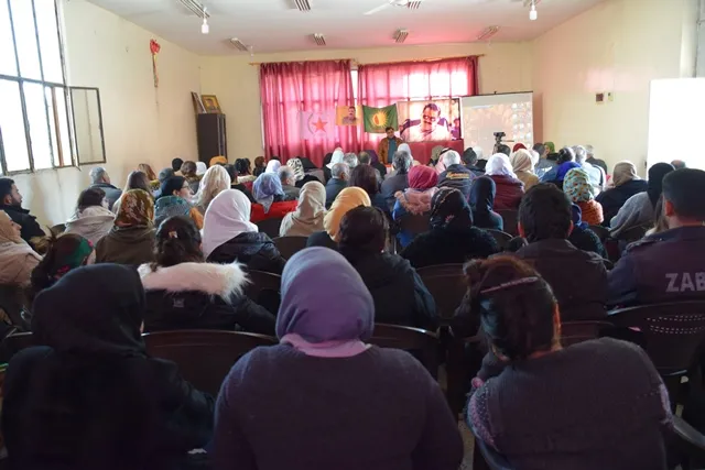 Reuniones de los cantones de Qamishlo y Al-Raqqa denuncian la conspiración internacional contra el líder