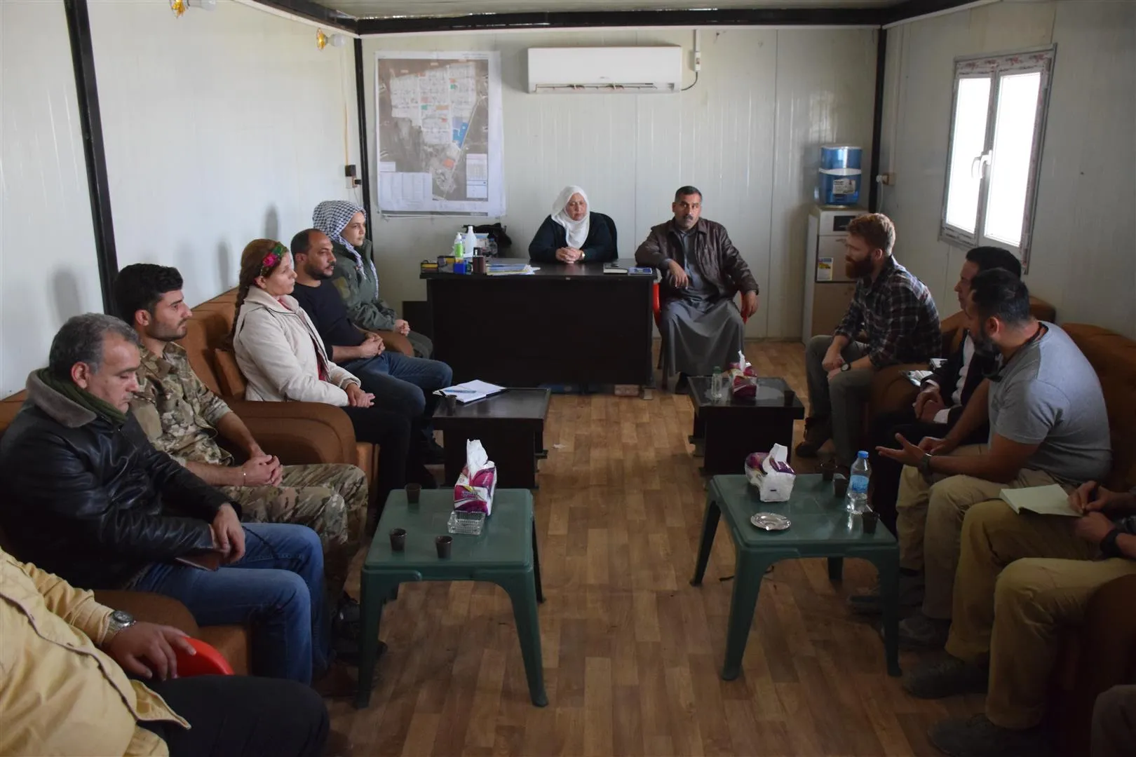 Oficial en la Coalición Internacional: nuestra presencia aquí para apoyar el campamento de Washokani y otros campamentos