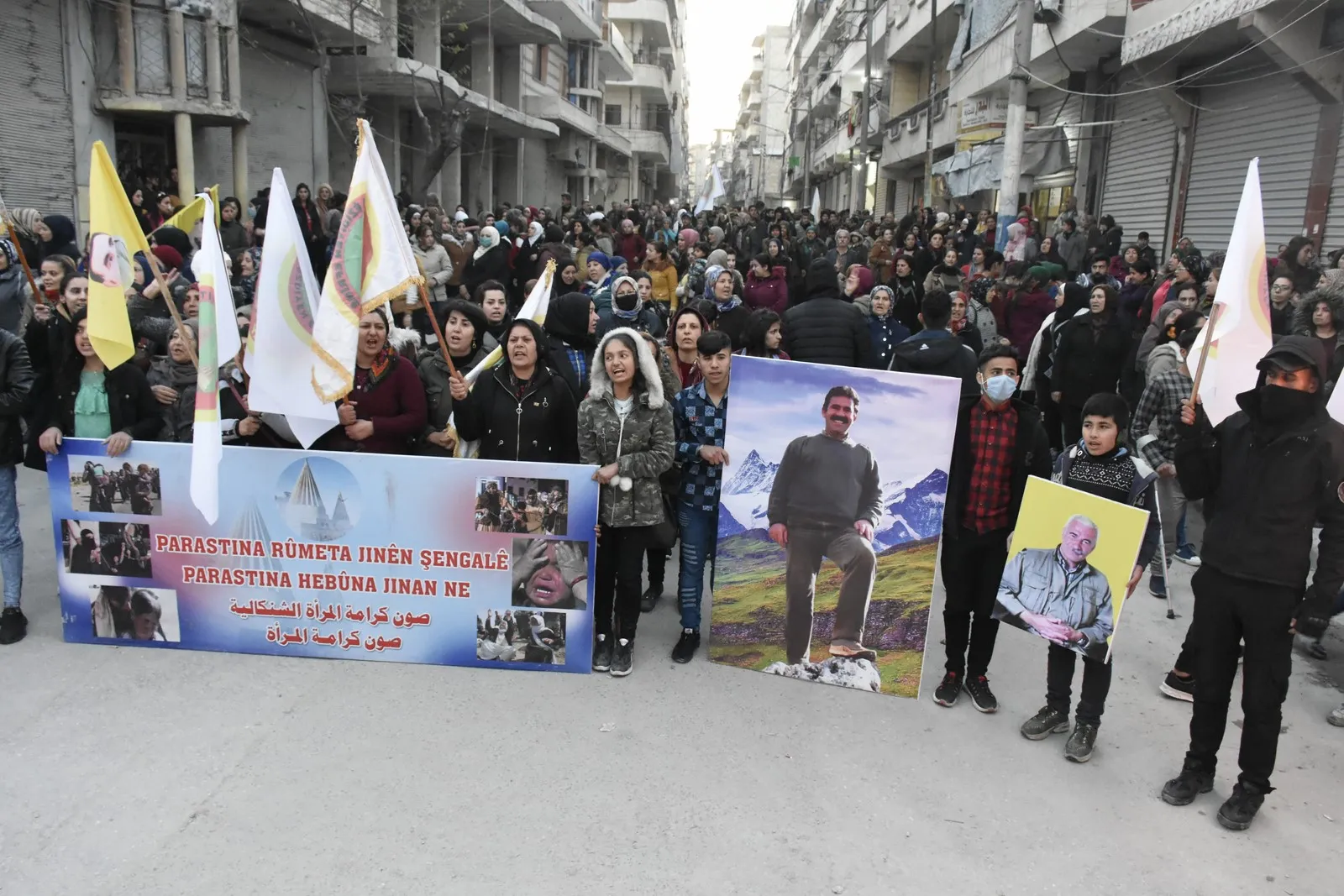 Alepo ... los yezidíes denuncian las amenazas del gobierno iraquí contra Şengal