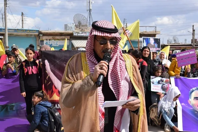 Manifestaciones masivas en Alepo y Qamishlo en el tercer aniversario de la ocupación de Afrin