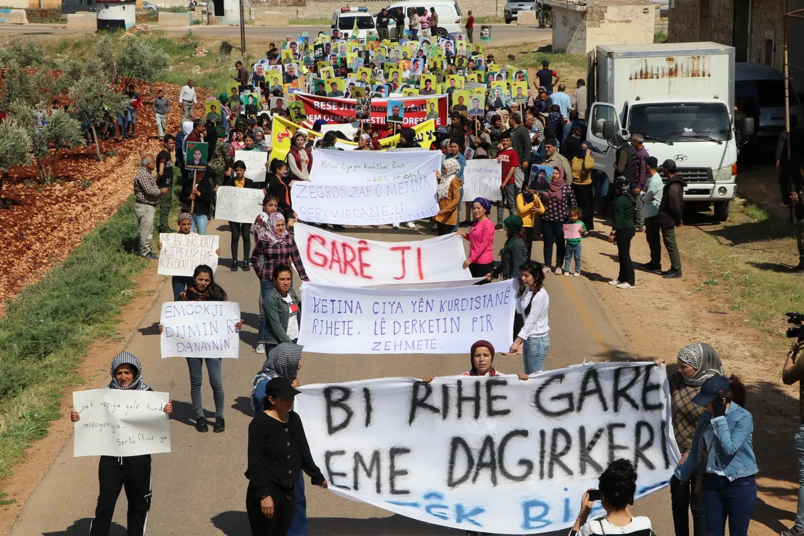 El pueblo de Sherawa denuncia la agresión turca contra Medya