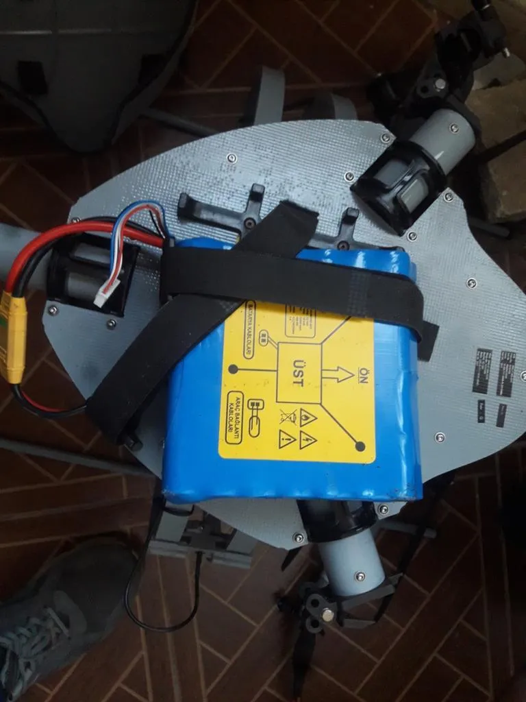 Dron turco derribado en Bina