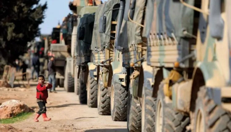 Las fuerzas de ocupación turcas llevan nuevos refuerzos a la zona de "desescalada"