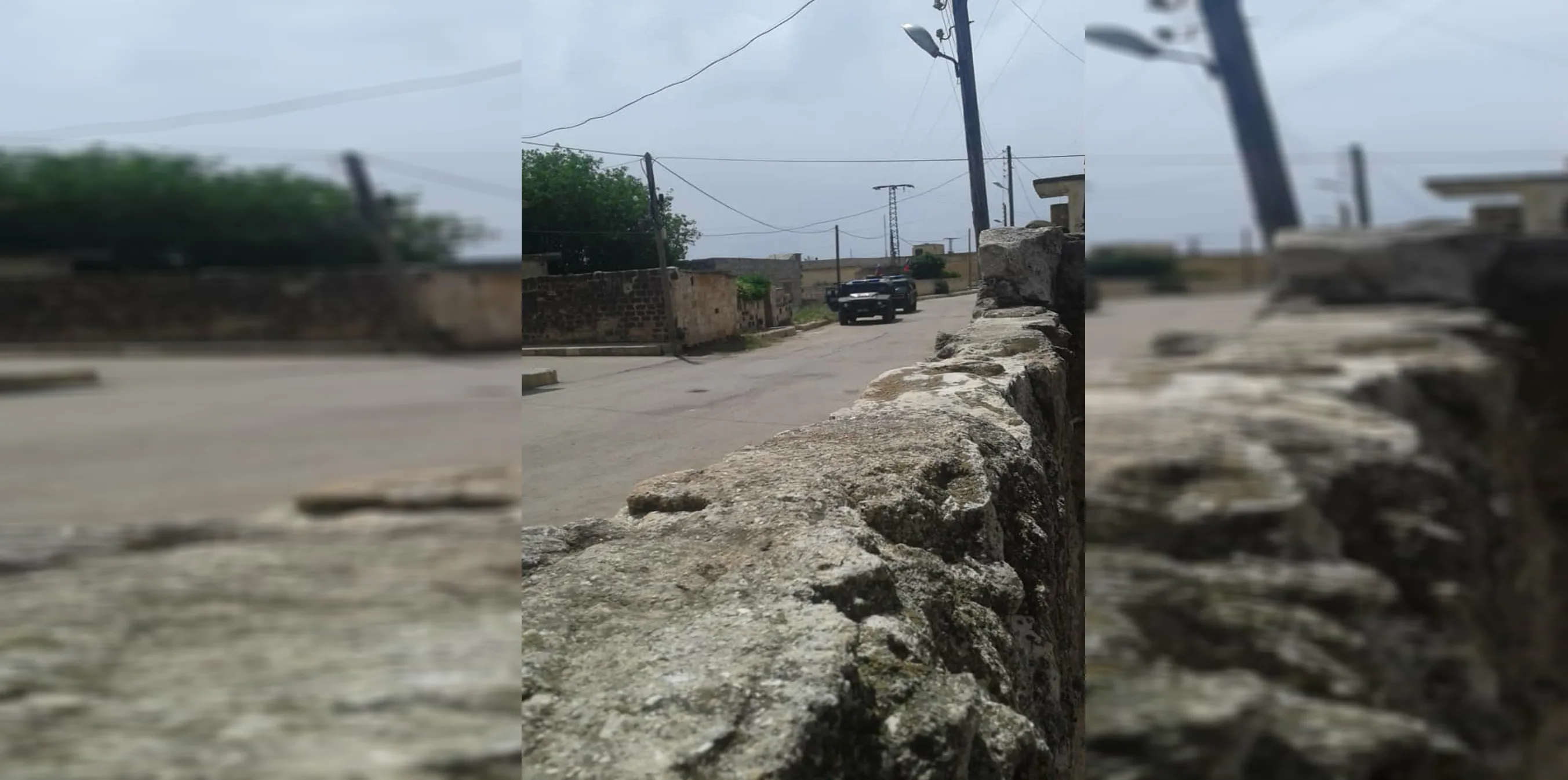 La ocupación turca bombardea la aldea de Bina tras la salida de la patrulla rusa