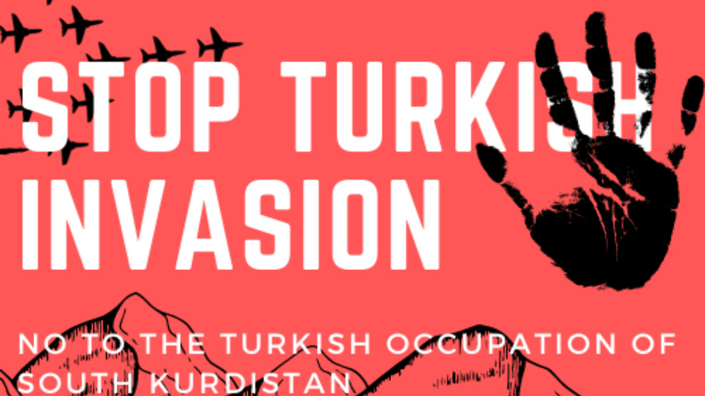 Petición para detener la ocupación turca genocida del sur de Kurdistán