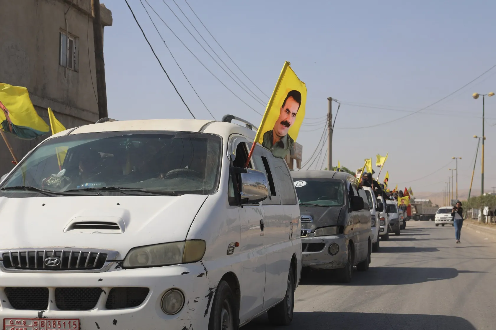Los participantes llegan a Qamishlo