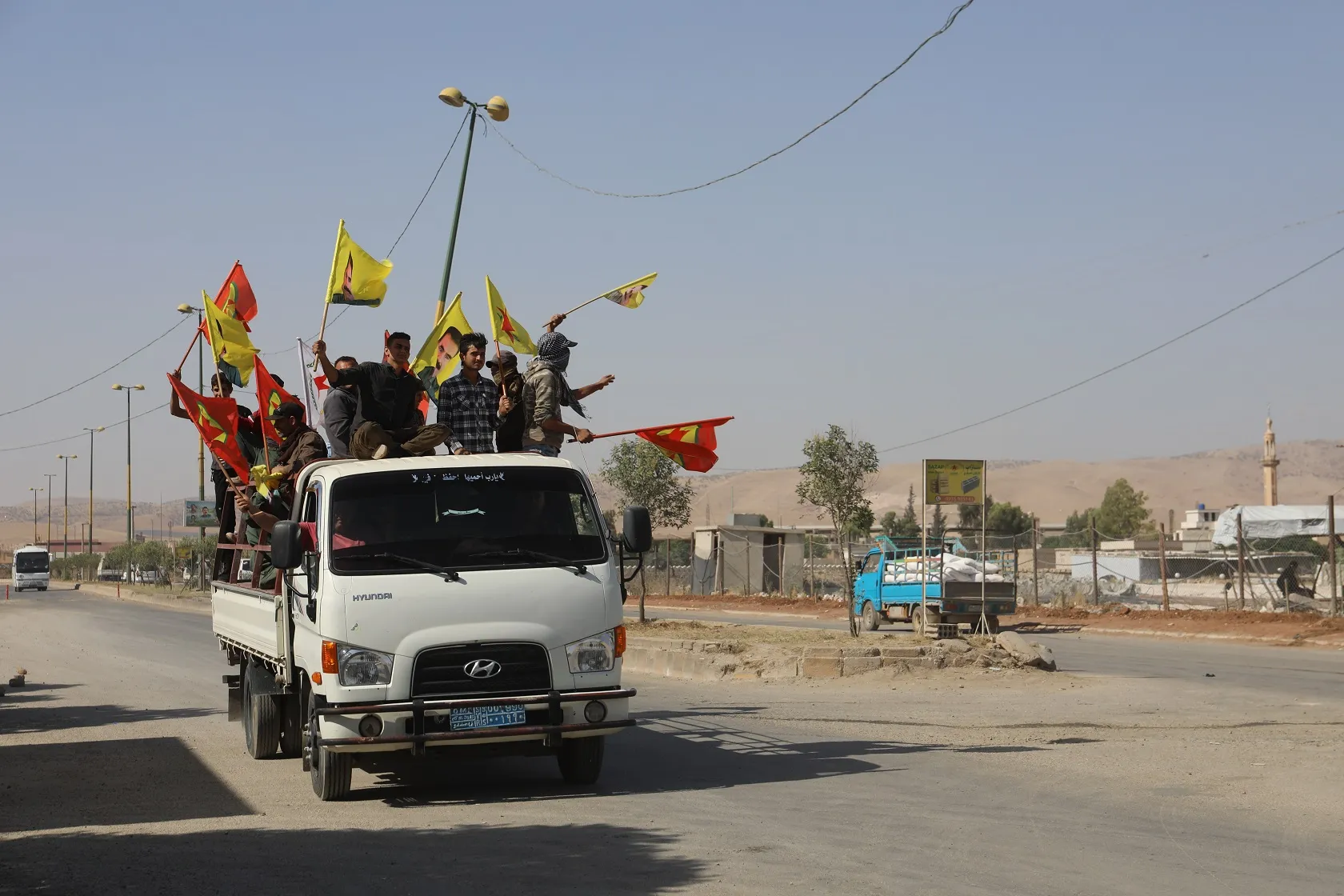 Los participantes llegan a Qamishlo