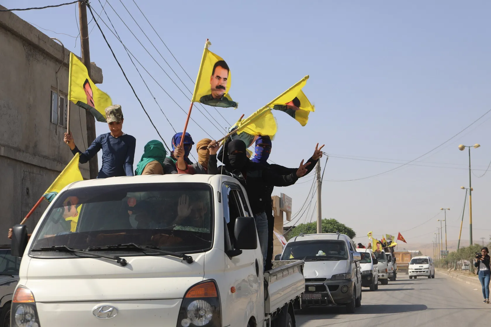 Los participantes llegan a Qamishlo