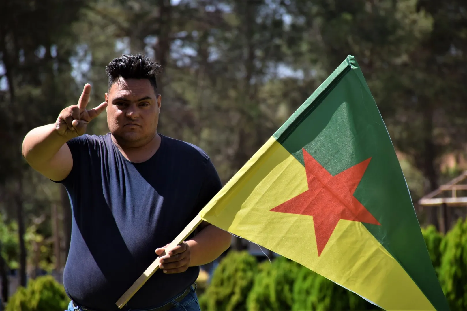 Los participantes llegan a Qamishlo