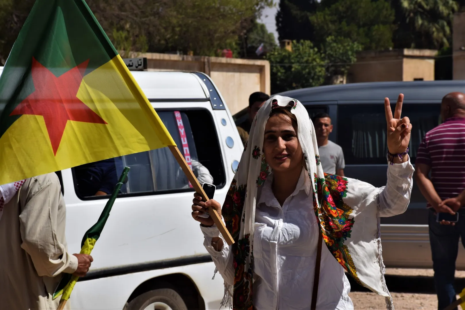 Los participantes llegan a Qamishlo