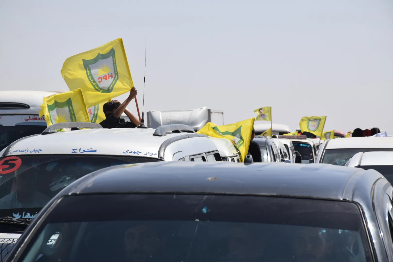 Los participantes llegan a Qamishlo