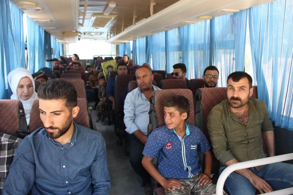 Los participantes llegan a Qamishlo