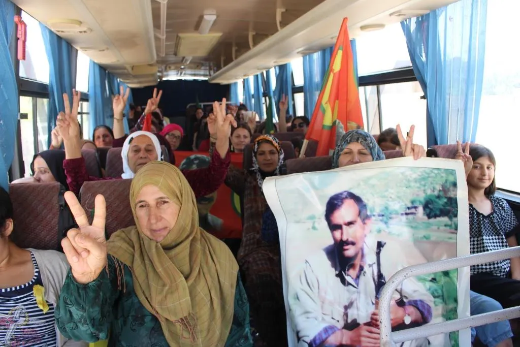 Los participantes llegan a Qamishlo