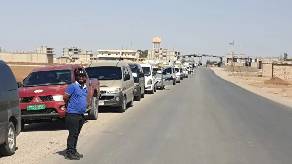 Los participantes llegan a Qamishlo