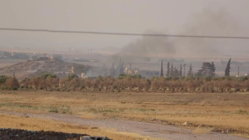 ​​​​​​​La ocupación turca bombardea los pueblos de Koberlik y Avdko, en Girê Spi