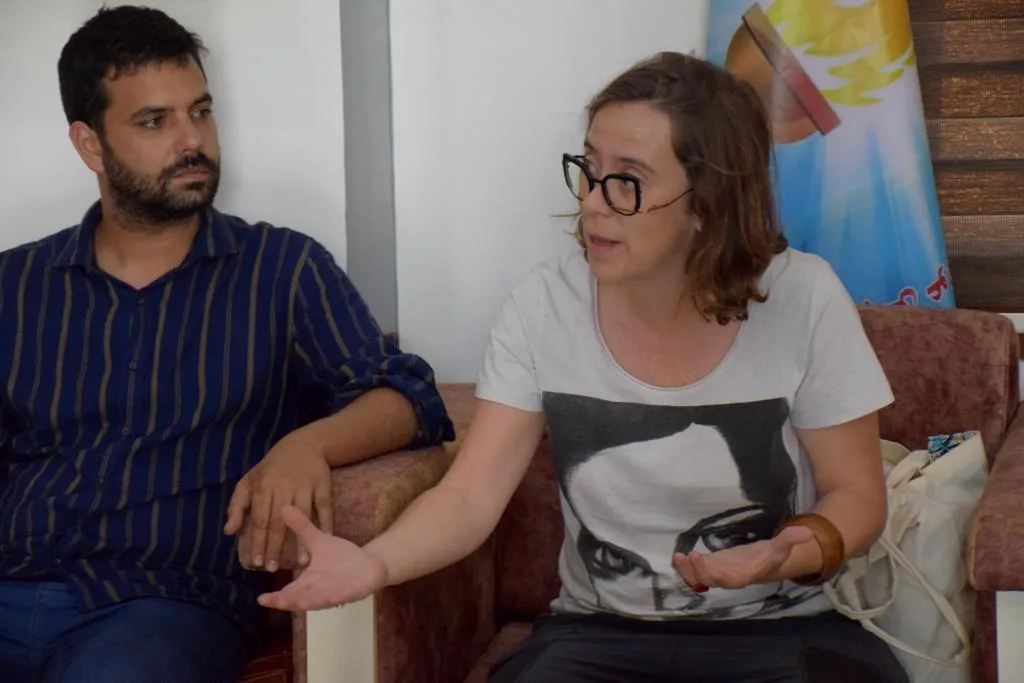 Delegación catalana visita Kobani para ver la realidad