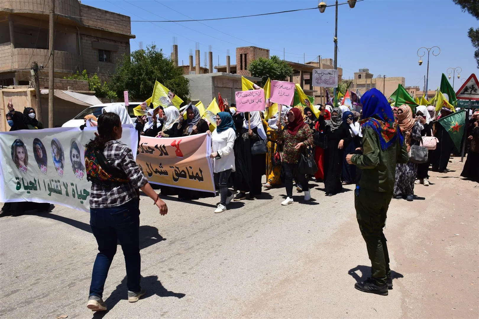 El pueblo de Tal Kocher conmemora a los mártires de la resistencia del 14 de julio
